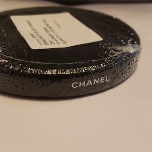 Chanel black and white ribbon